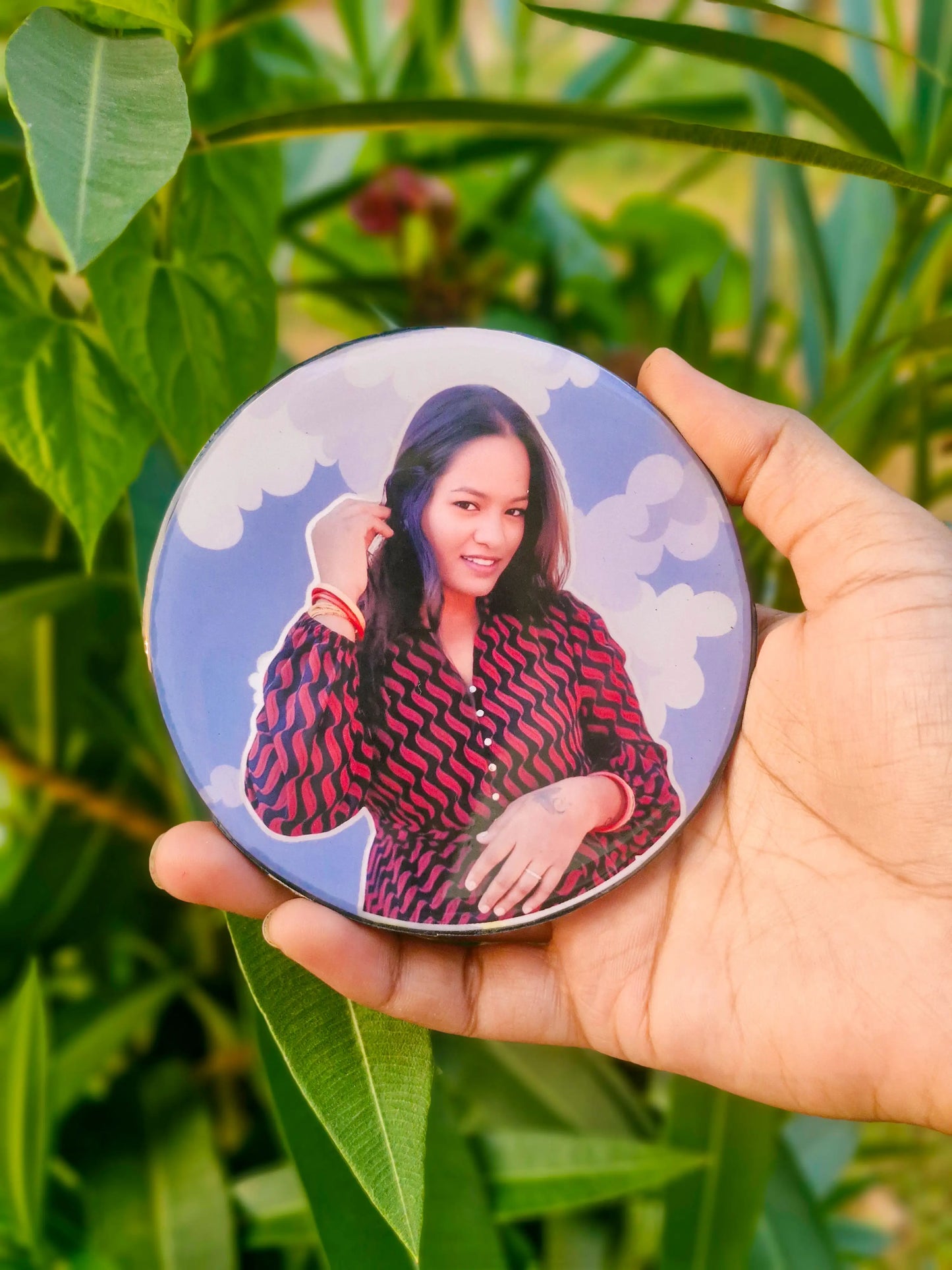 Personalized Rakhi Gift Hamper for Sister | String Art Photo Album Card Set