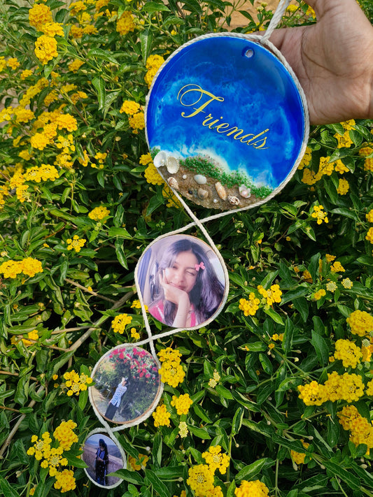 Personalized Hanging Photo Display