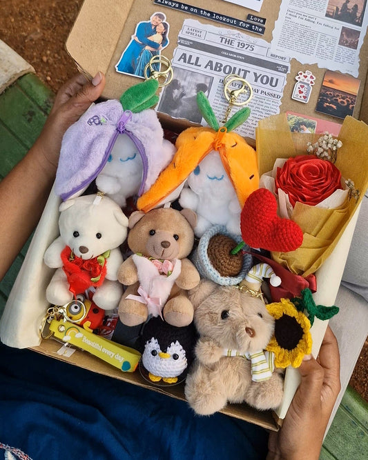 Teddy gift box.