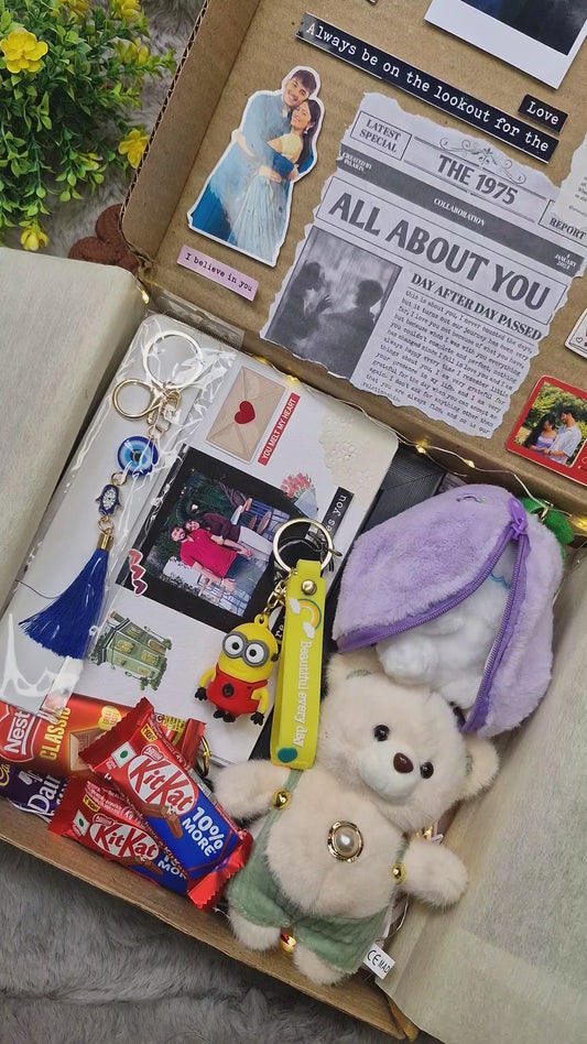 Valentine's Gift Box for Girls - 8-in-1 Hamper